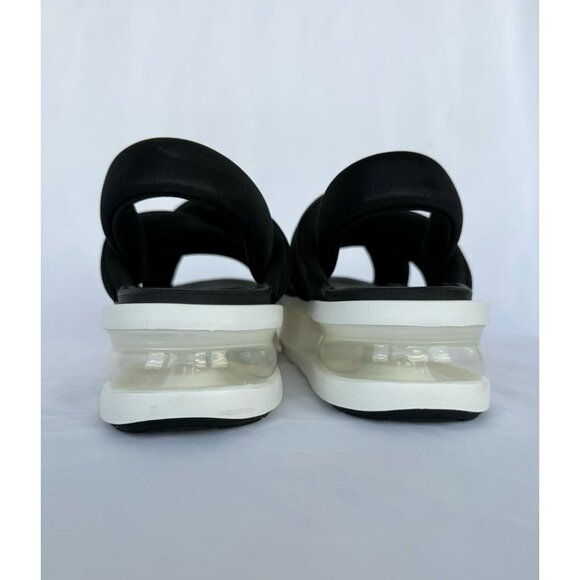 10 WOMEN'S NIKE AIR MAX ISLA SANDAL BLACK WHITE FJ5929-002 SANDALS - Picture 5 of 8